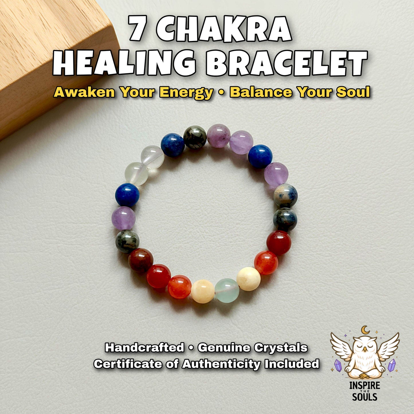 7 Chakra Bracelet by InspireTheSouls