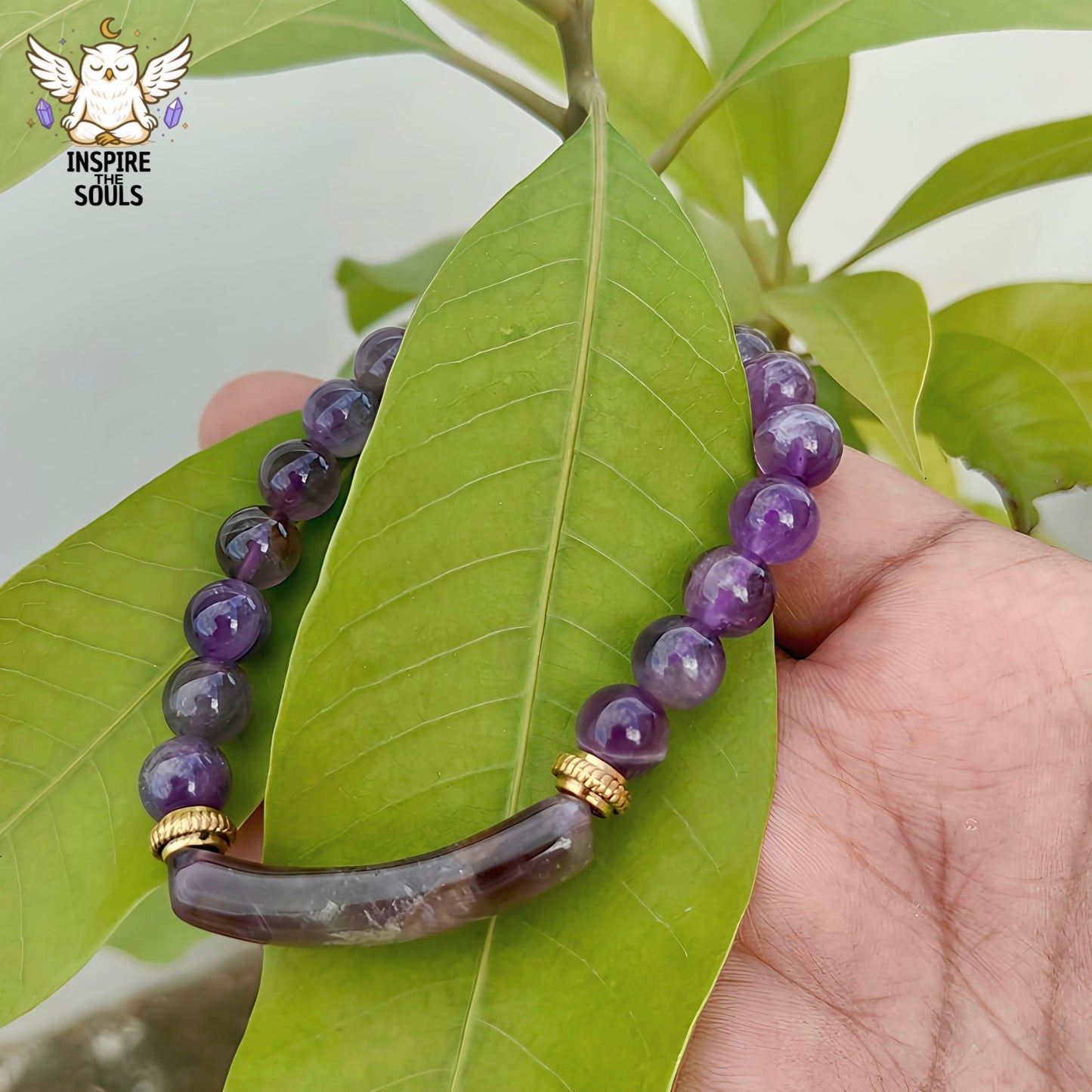 Mystic Bloom – Amethyst Bracelet | SoulStone Series