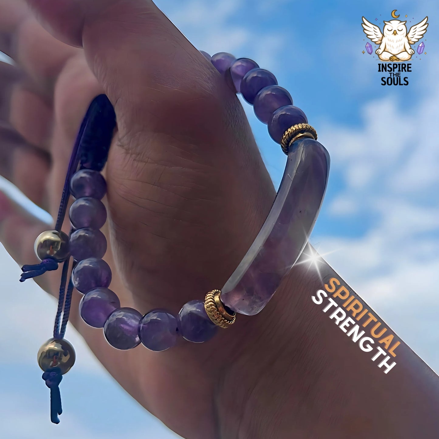 Mystic Bloom – Amethyst Bracelet | SoulStone Series