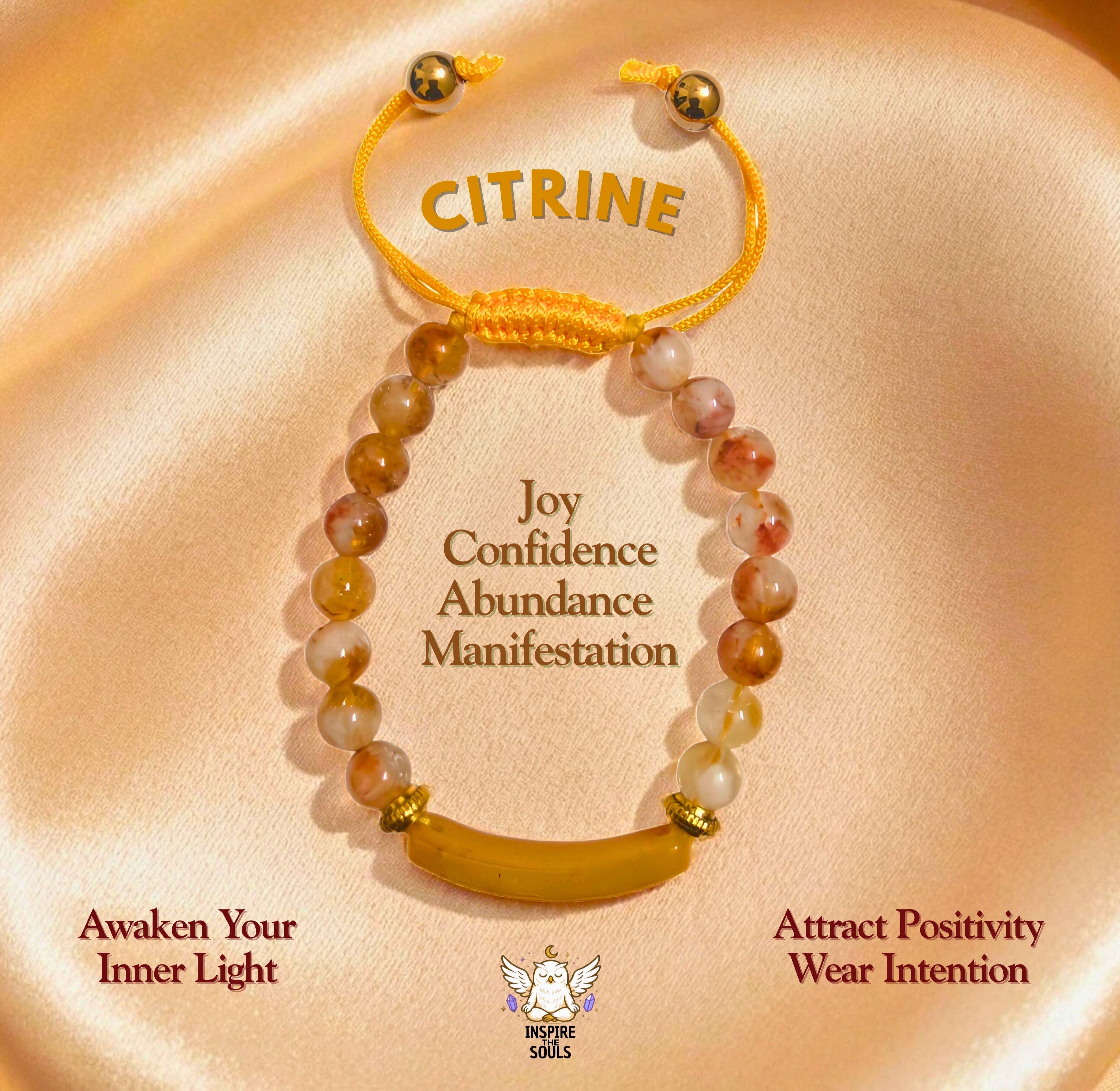 Golden Glow – Citrine Bracelet