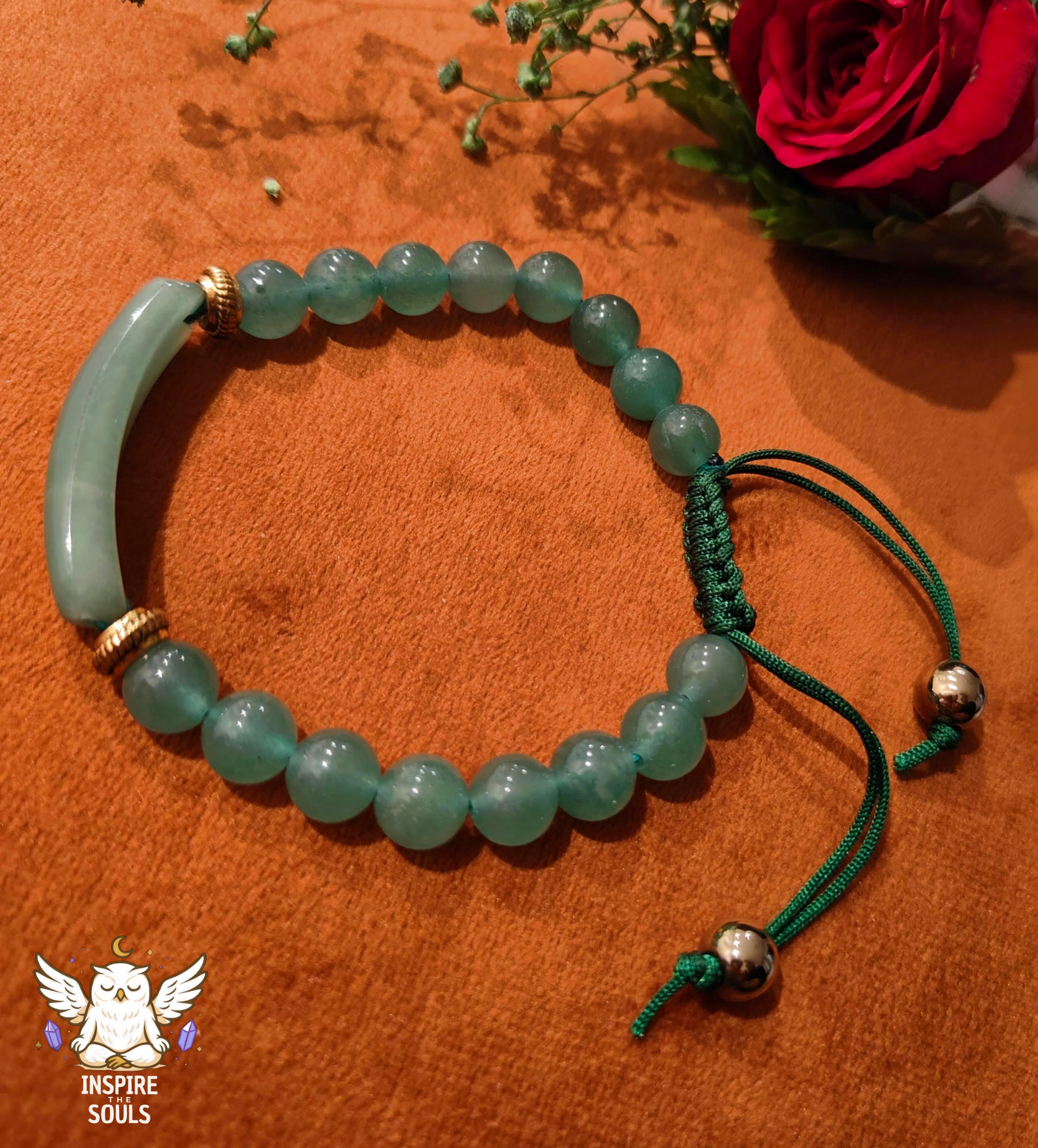 Green Grace – Aventurine Bracelet | SoulStone Series