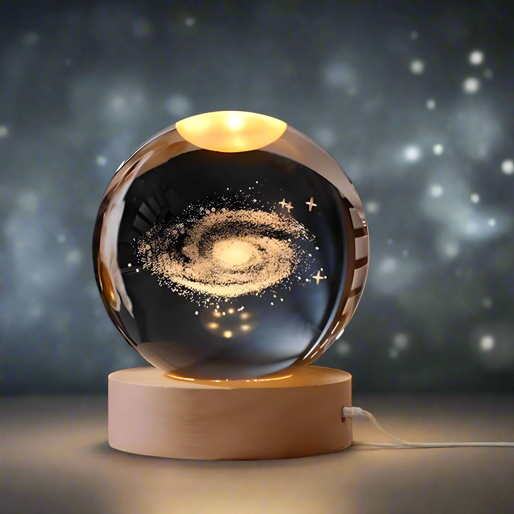 Crystal Lamp 3D Ball